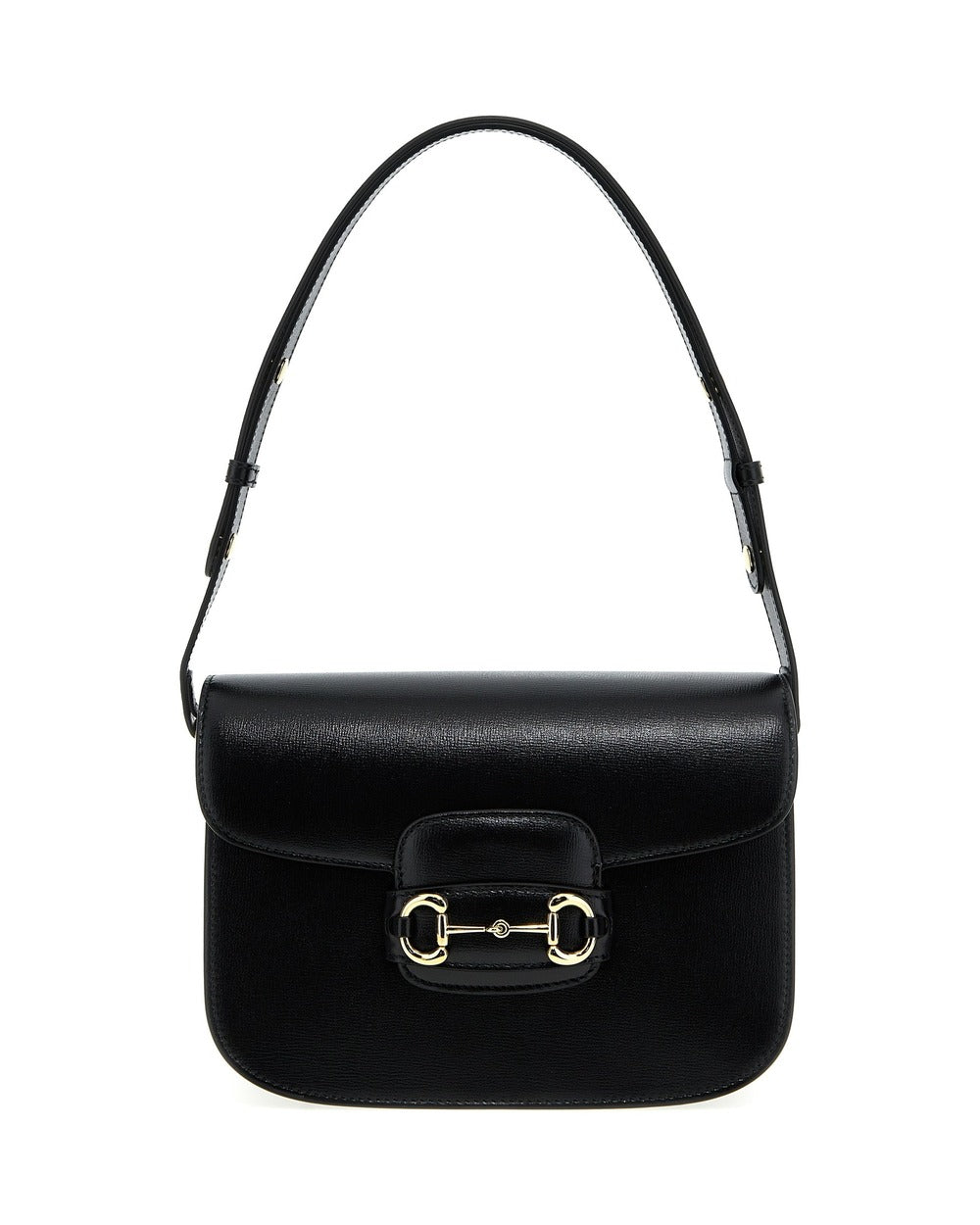 Gucci Black Leather Shoulder Bag