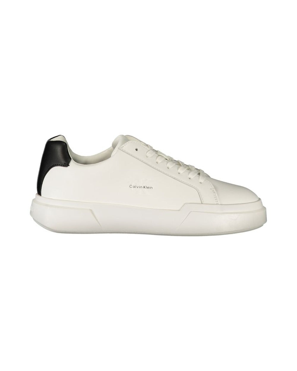 Calvin Klein White Leather Men's Sneaker
