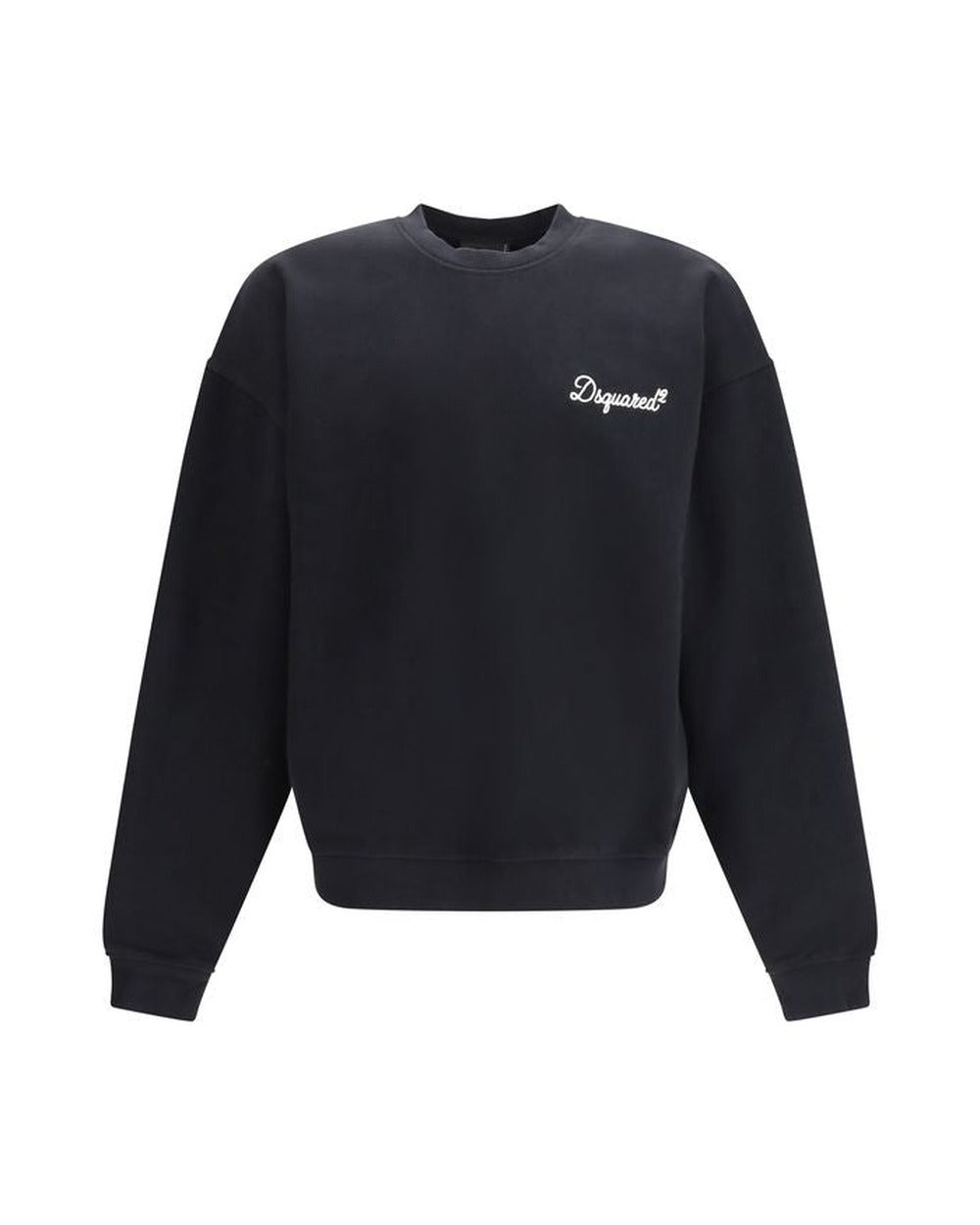 Dsquared² Black Cotton Sweatshirt