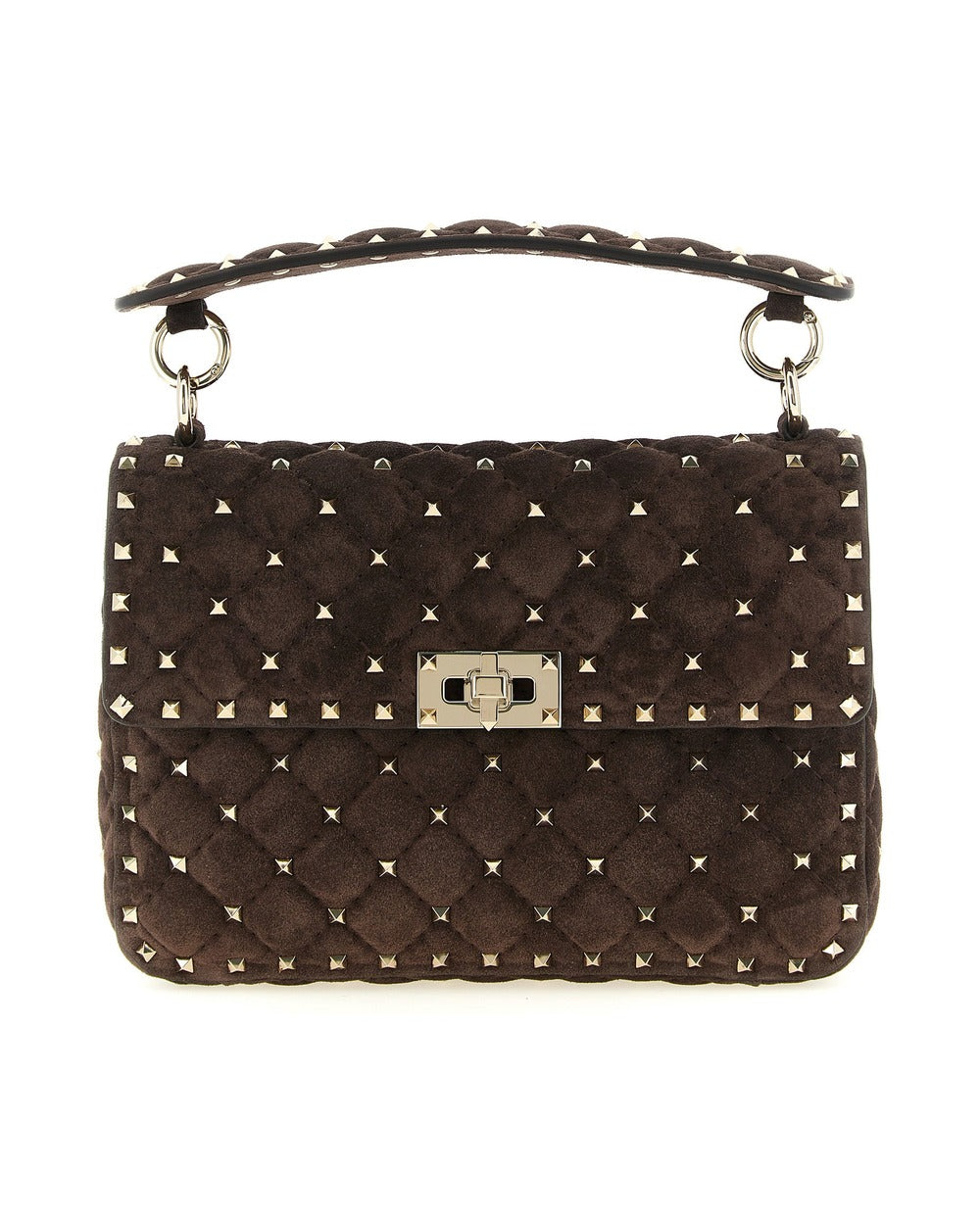 Valentino Garavani Brown Calfskin Crossbody Bag