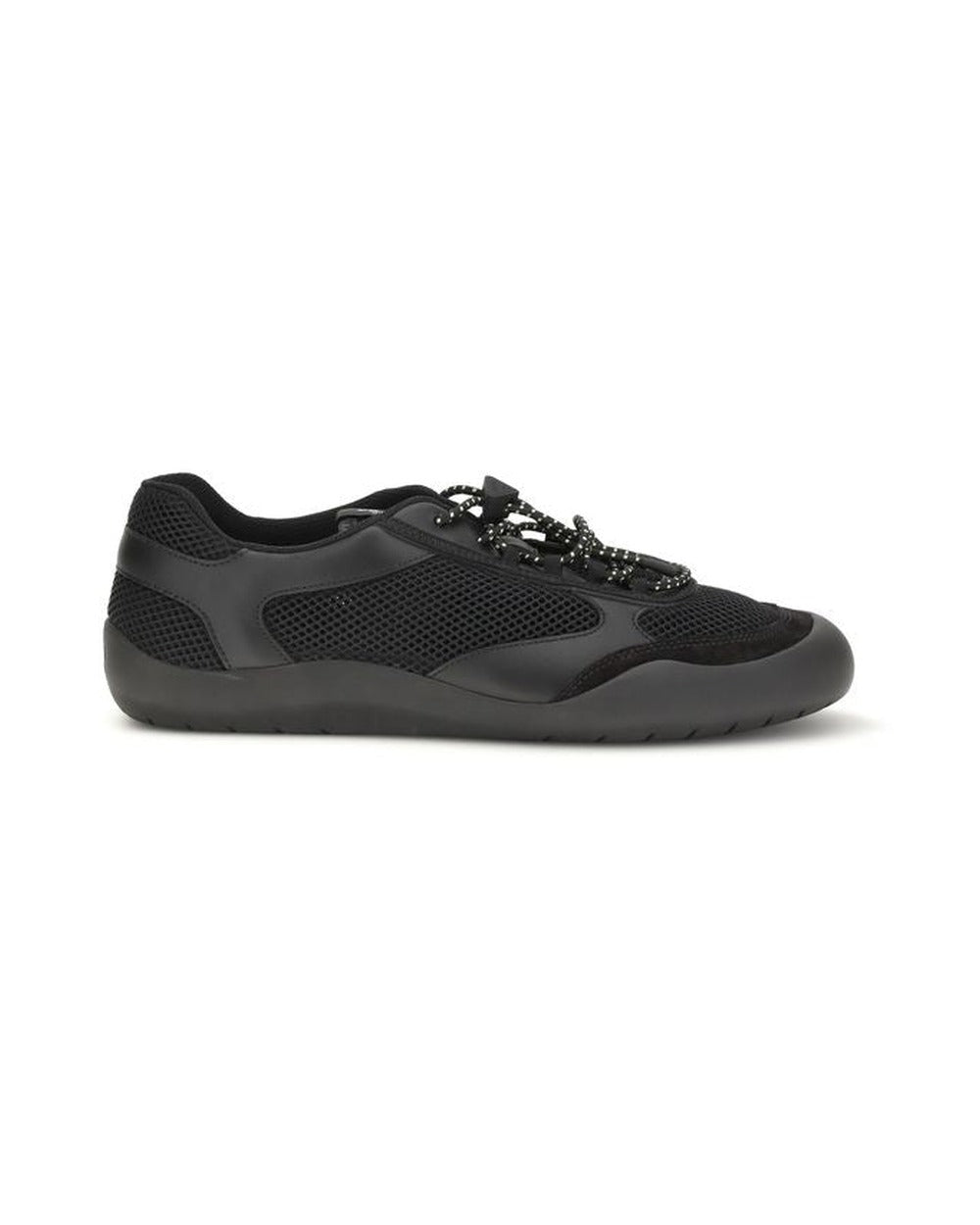 Prada Black Polyester Athletic Sneakers