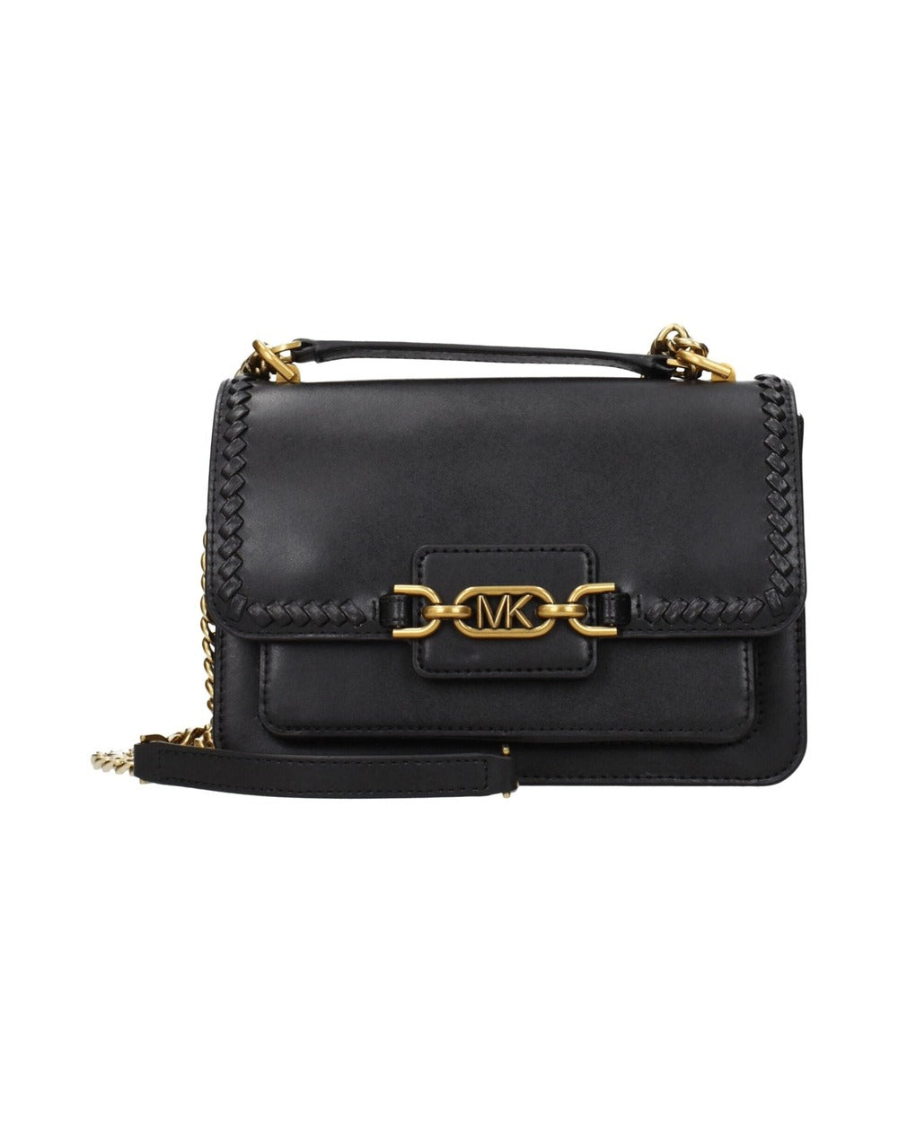 Michael Kors Black Leather Shoulder Bag