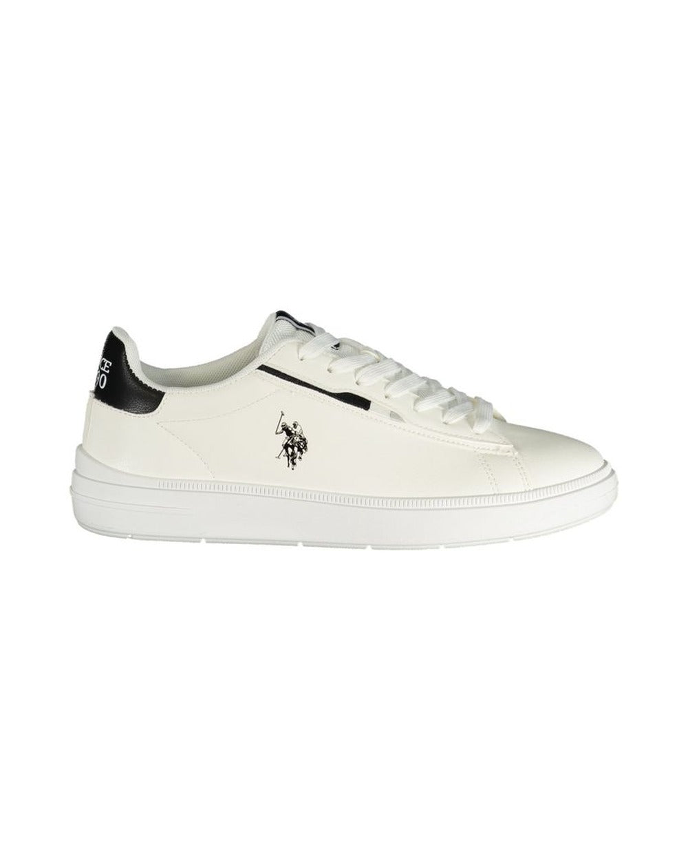 U.S. POLO ASSN. Bianco Polyurethane Mens Sneaker