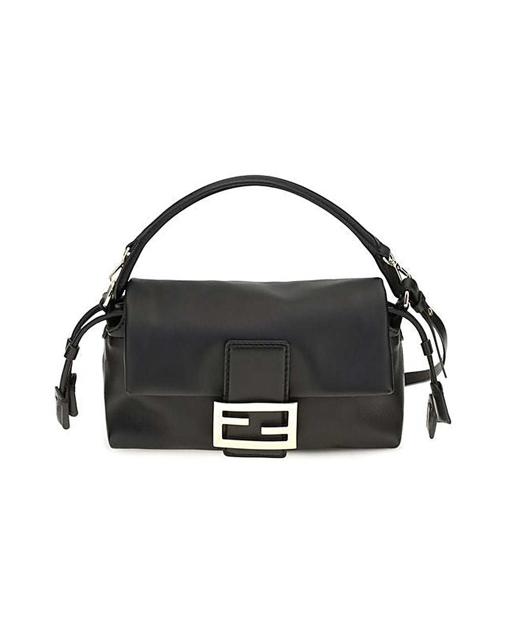 Fendi Black Lamb Ovis Aries Handbag
