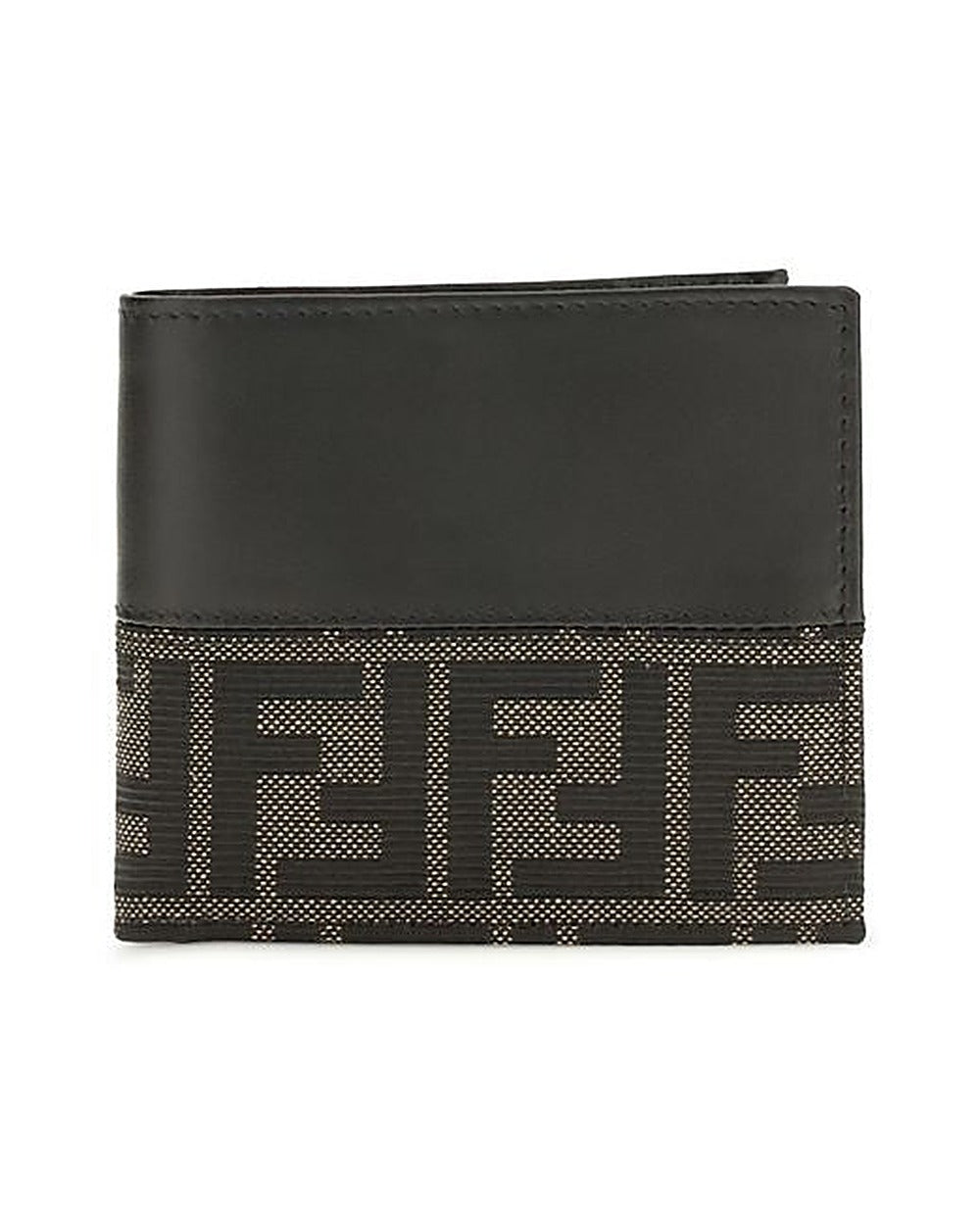 Fendi Brown Calf Leather Bos Taurus Wallet