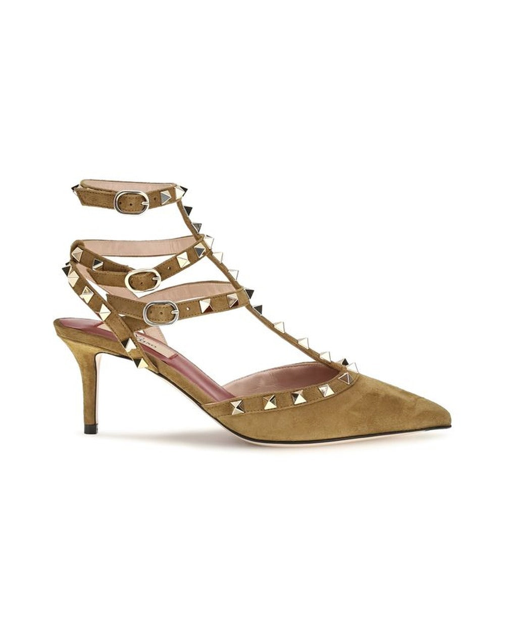 Valentino Garavani Beige Goatskin High Heel Pumps
