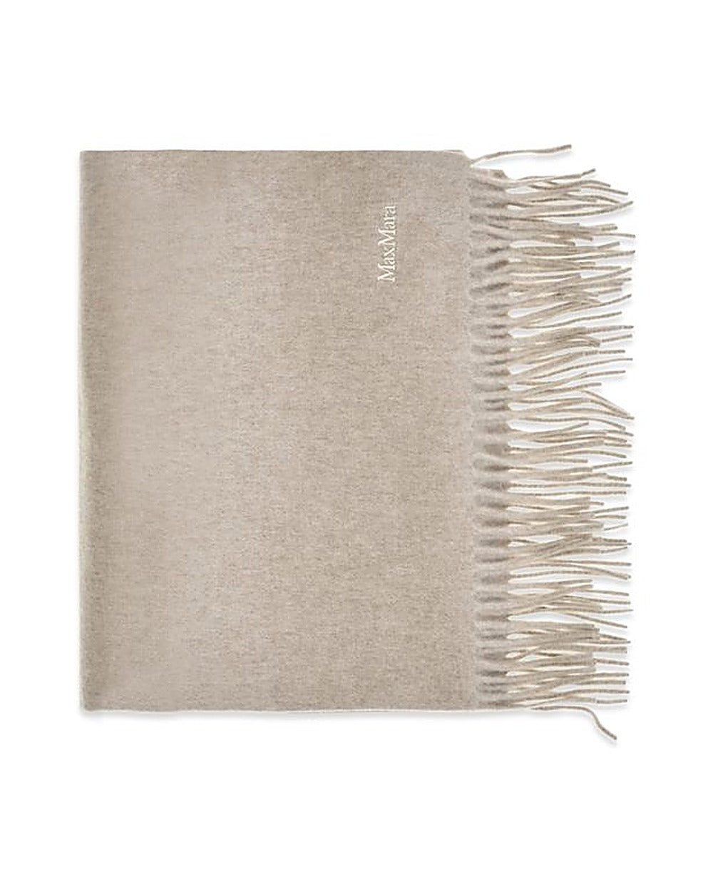 Max Mara Beige Cashmere Scarf