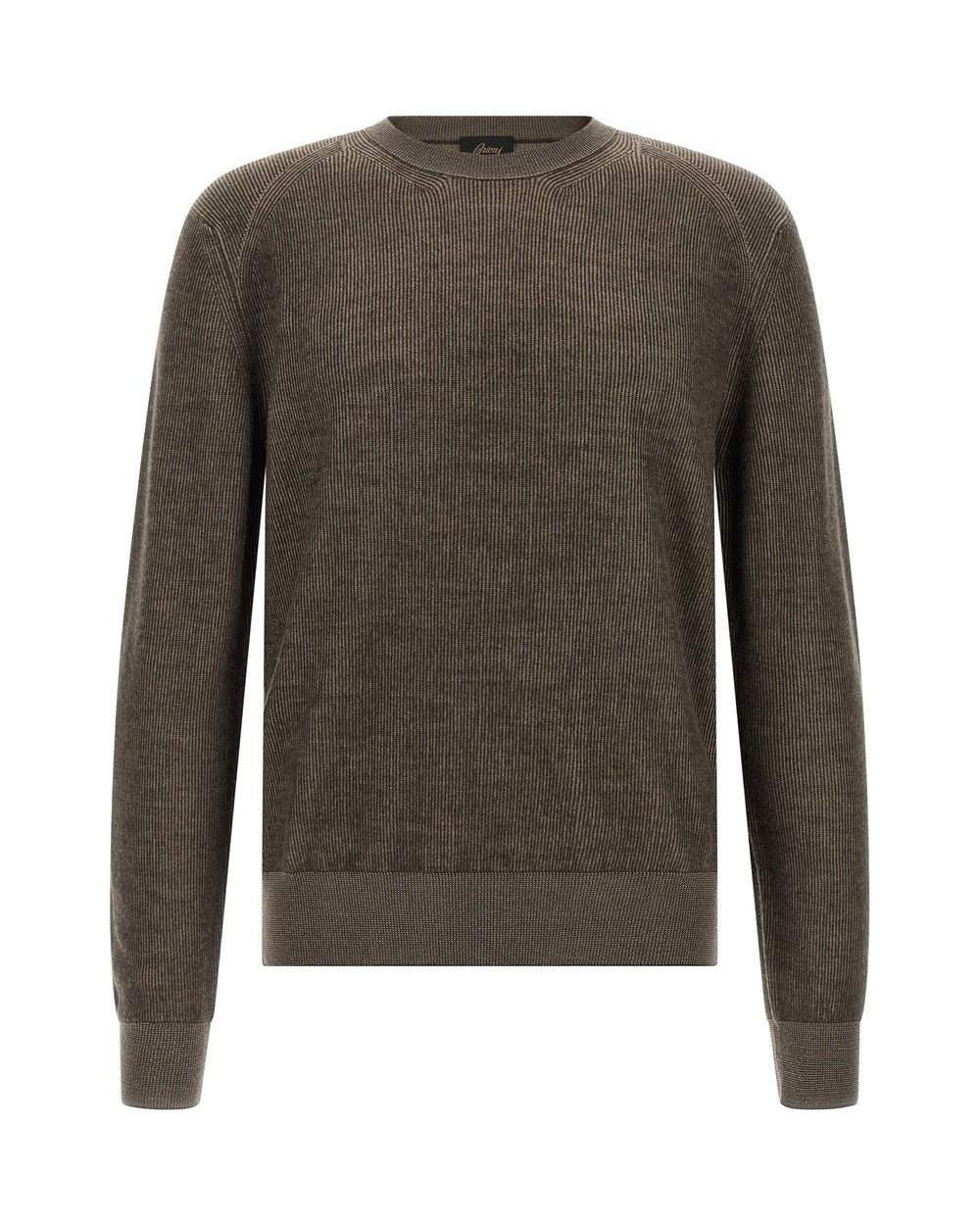 Brioni Brown Cashmere Cardigan