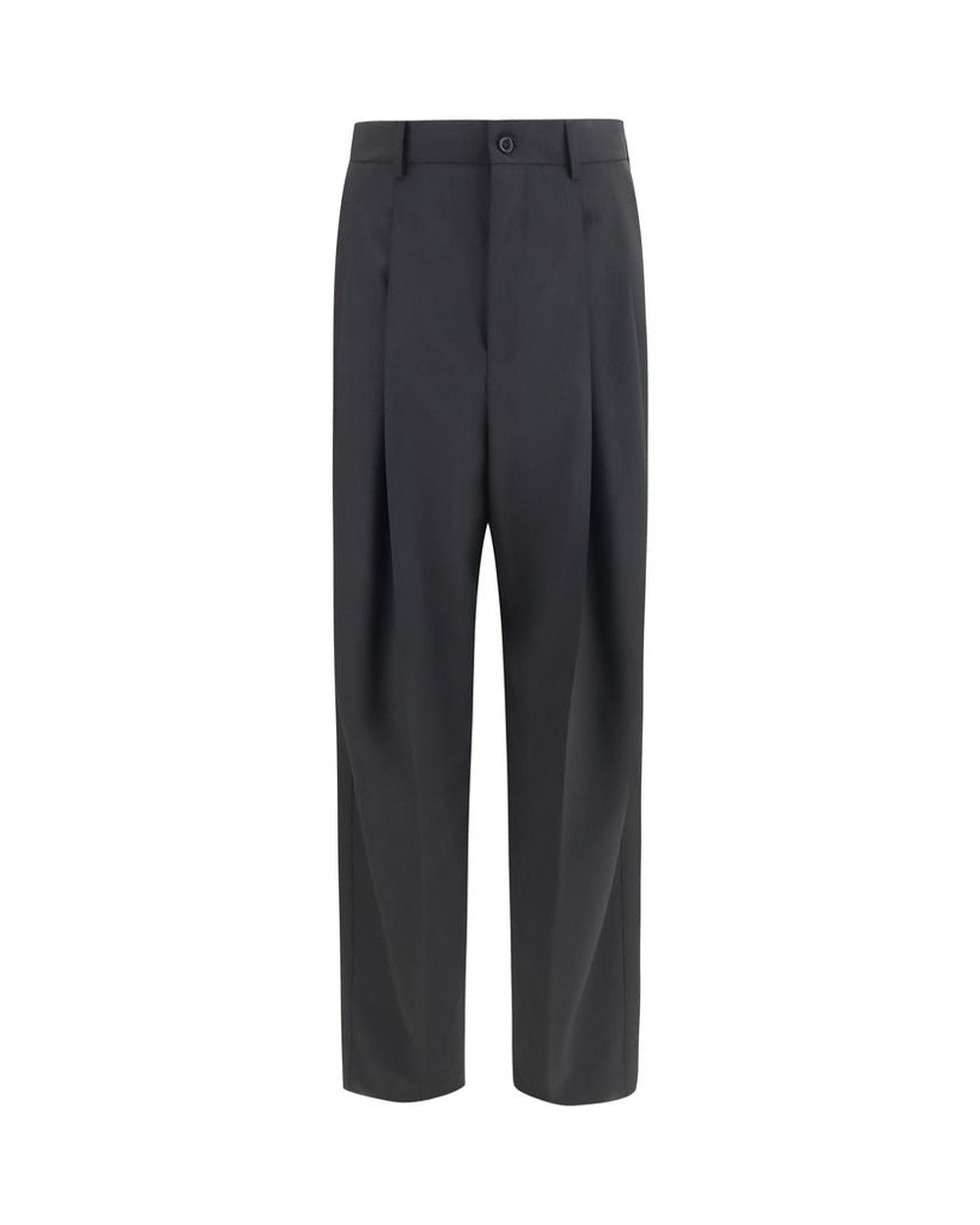 Dolce & Gabbana Black Wool Oves Aries Dress Pants
