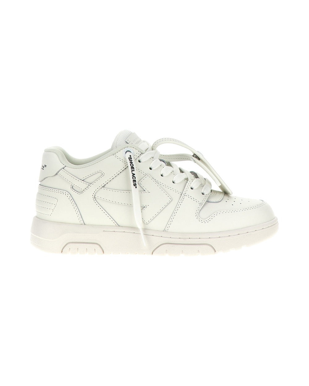 Off-White White Calfskin Low Top Sneakers