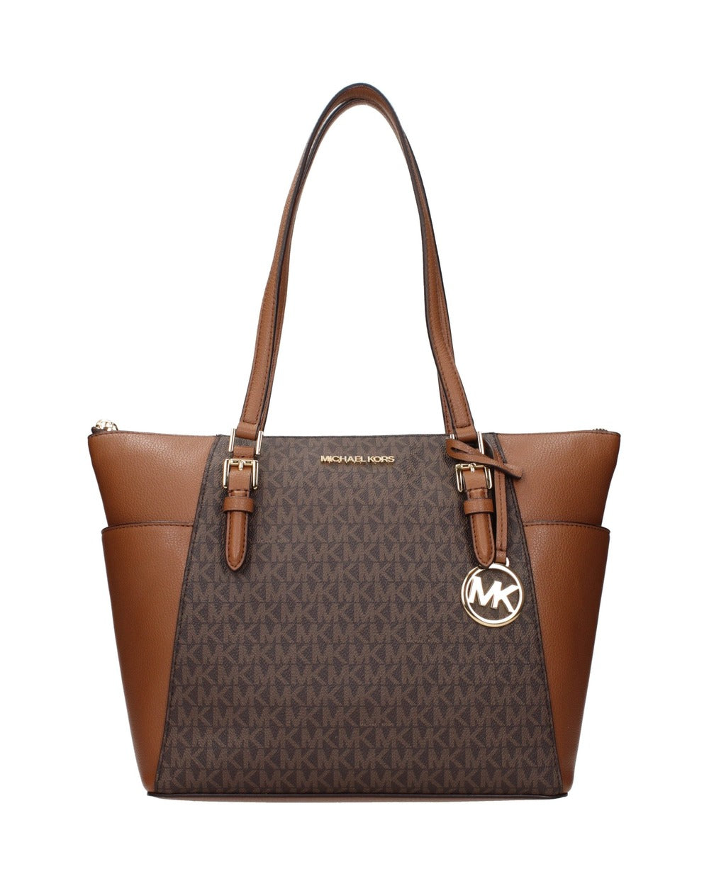Michael Kors Brown Leather Shoulder Bag