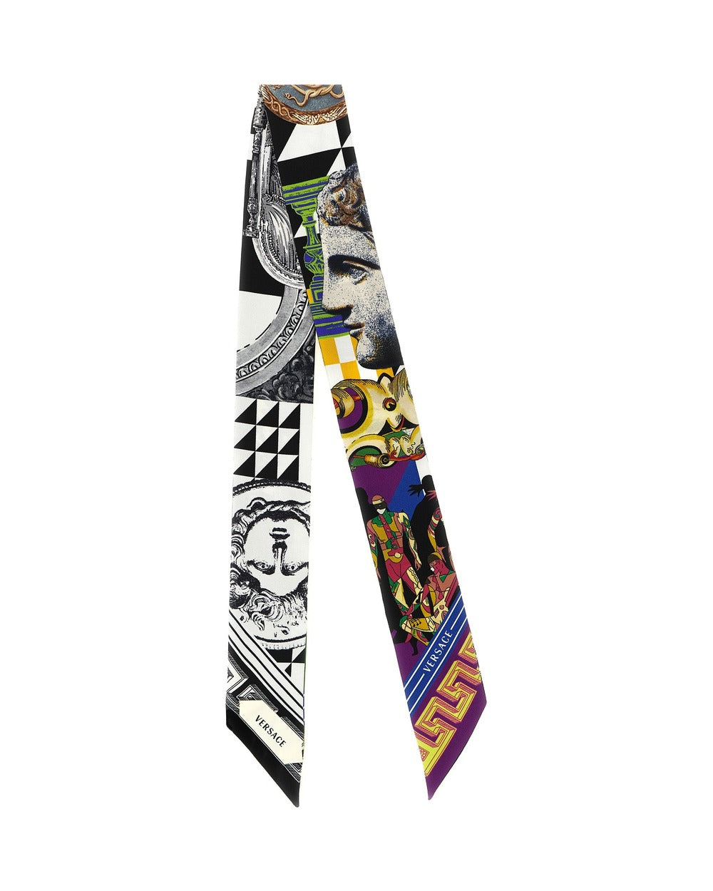 Versace Multicolor Silk Foulard