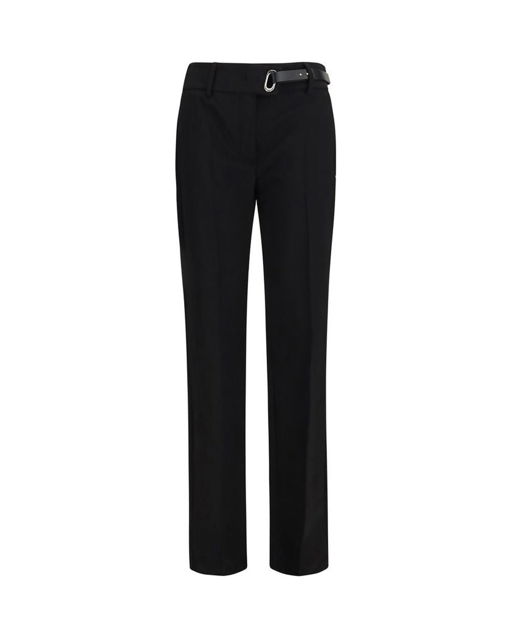 Max Mara Black Viscose Casual Pants