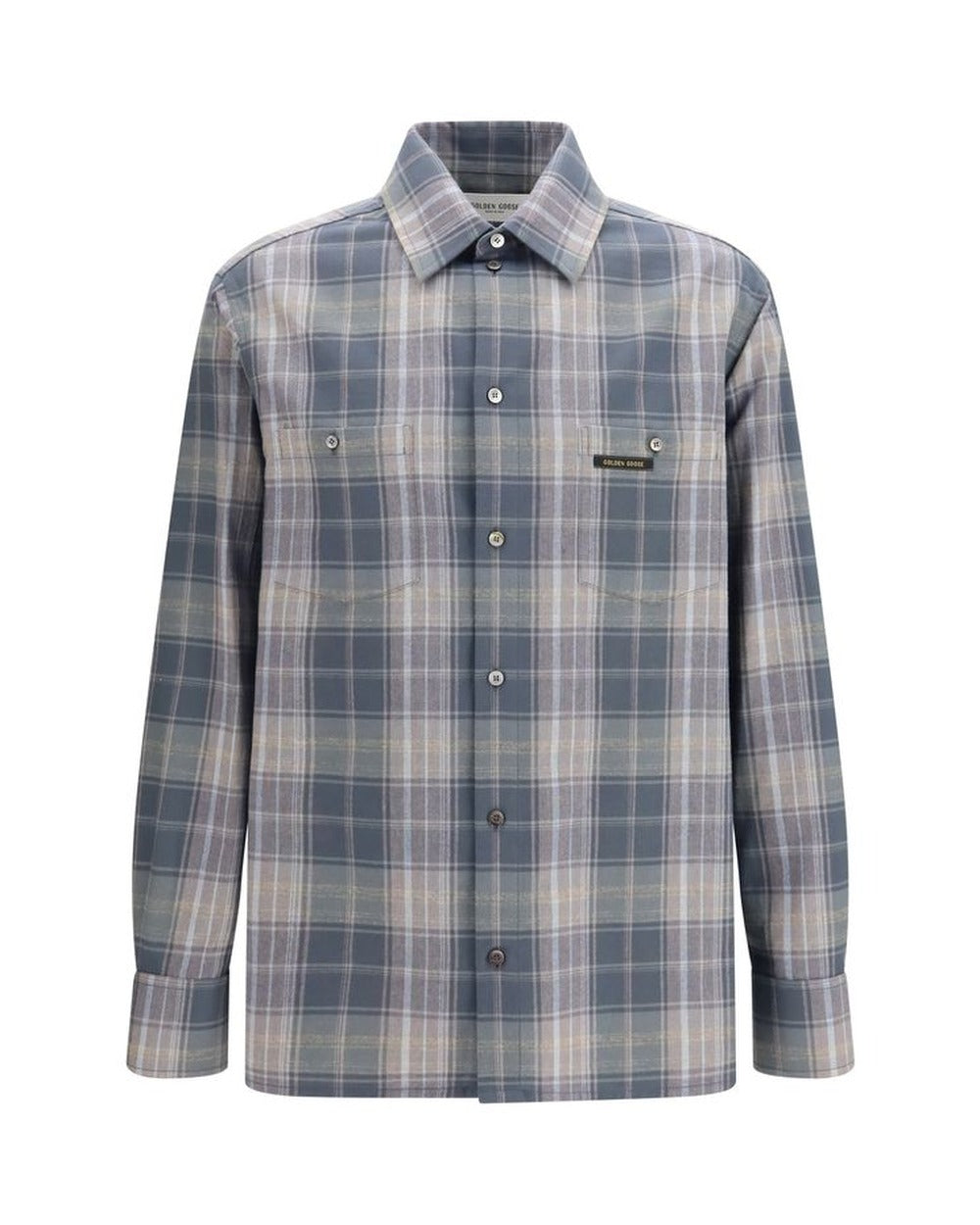 Golden Goose Multicolor Cotton Pattern Shirt