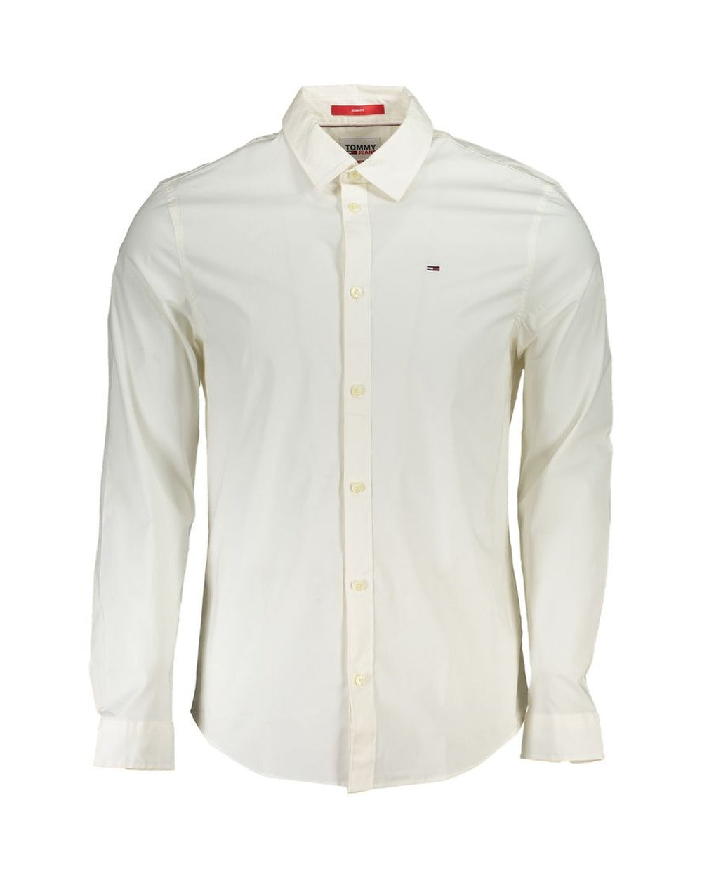 Tommy Hilfiger White Cotton Men's Shirt