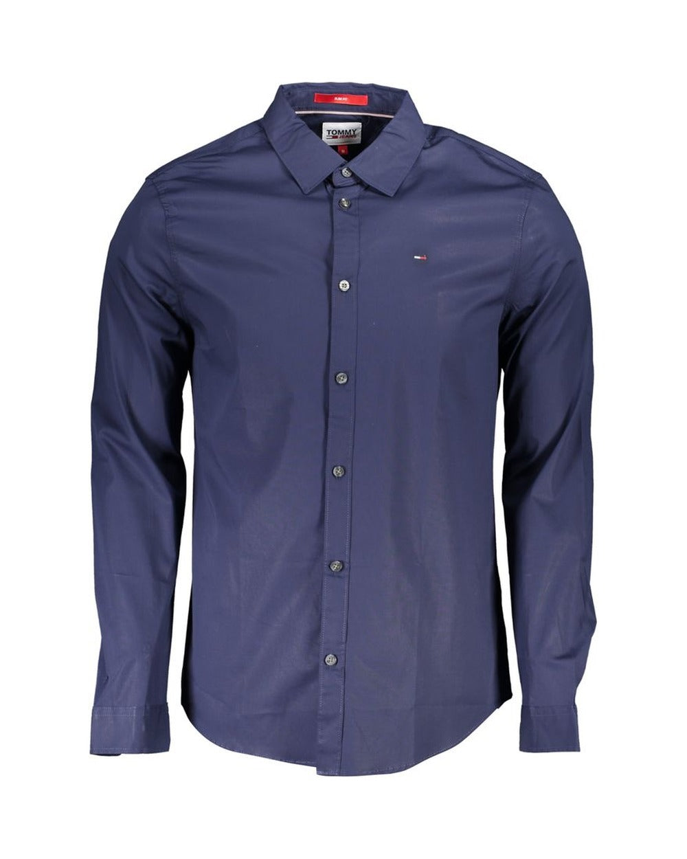 Tommy Hilfiger Blue Cotton Mens Shirt