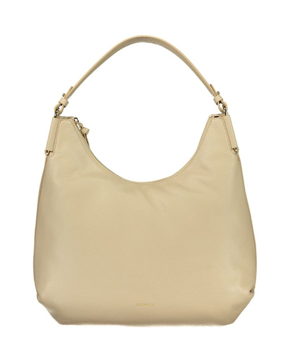 Coccinelle Beige Leather Women Handbag