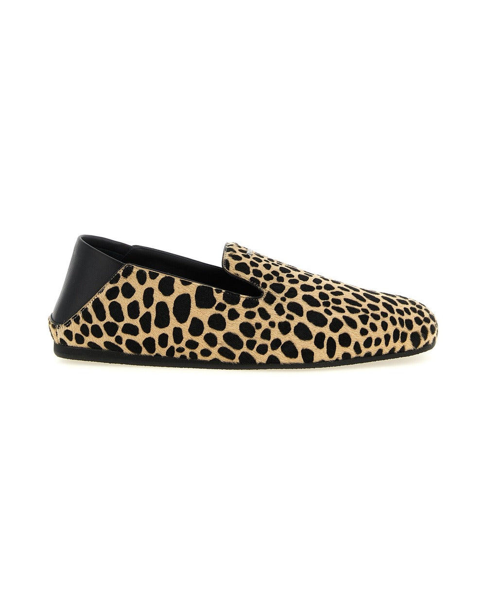 Giuseppe Zanotti Multicolor Calfskin Slip-On Loafers