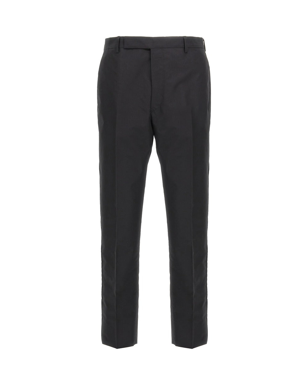 Prada Black Cotton Dress Pants