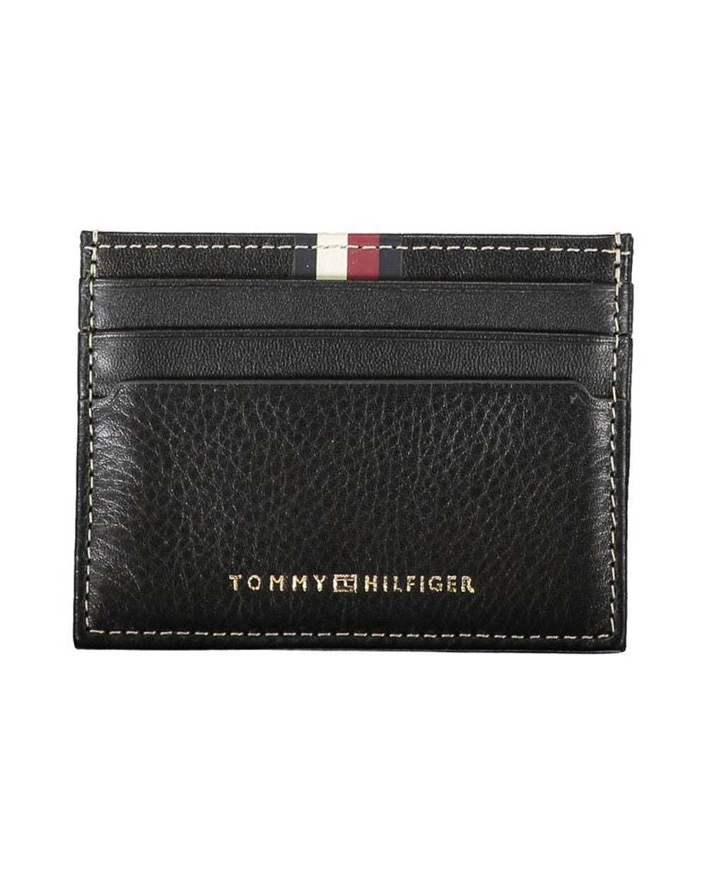 Tommy Hilfiger Nero Leather Mens Wallet Holder