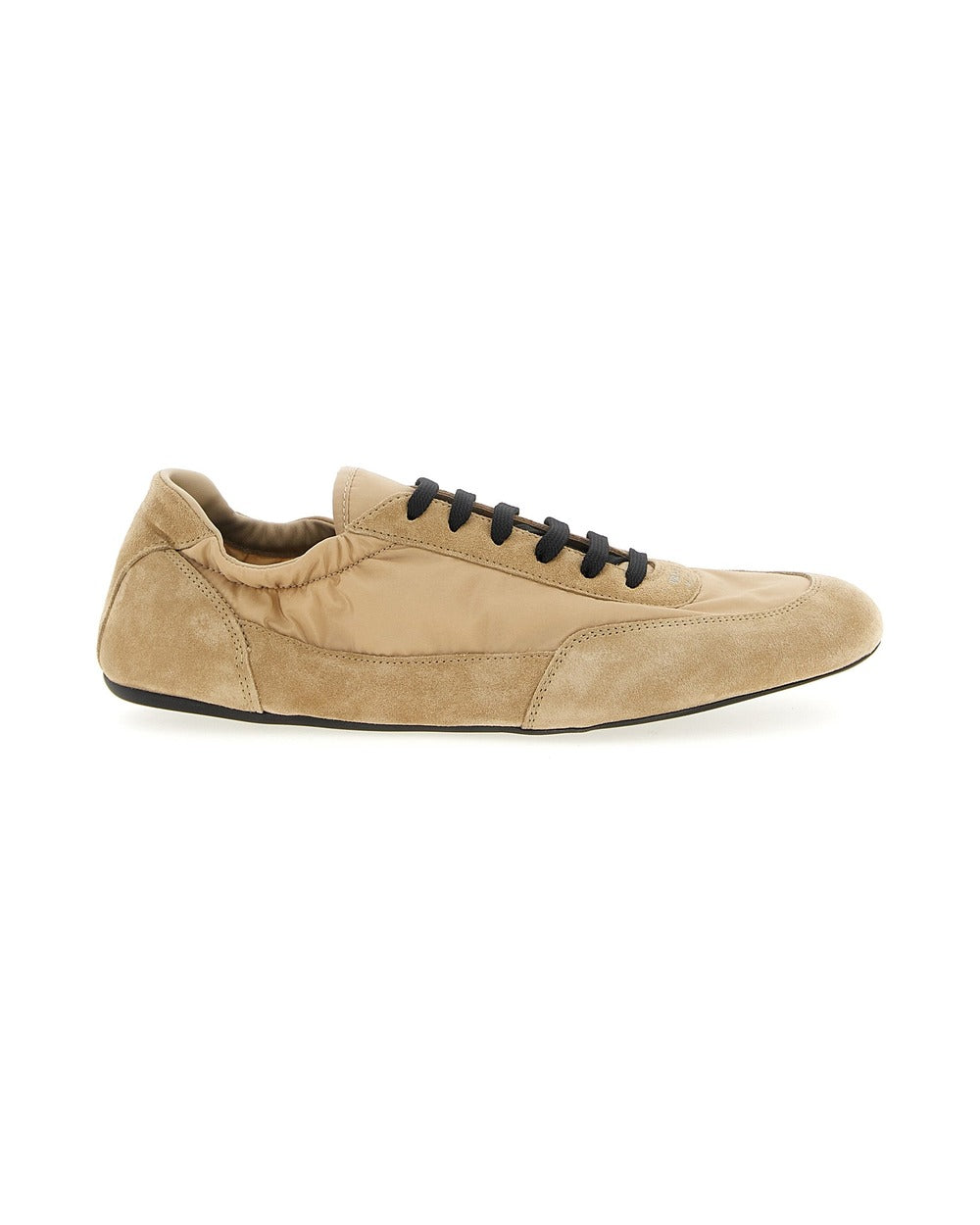 Prada Beige Polyamide Athletic Sneakers