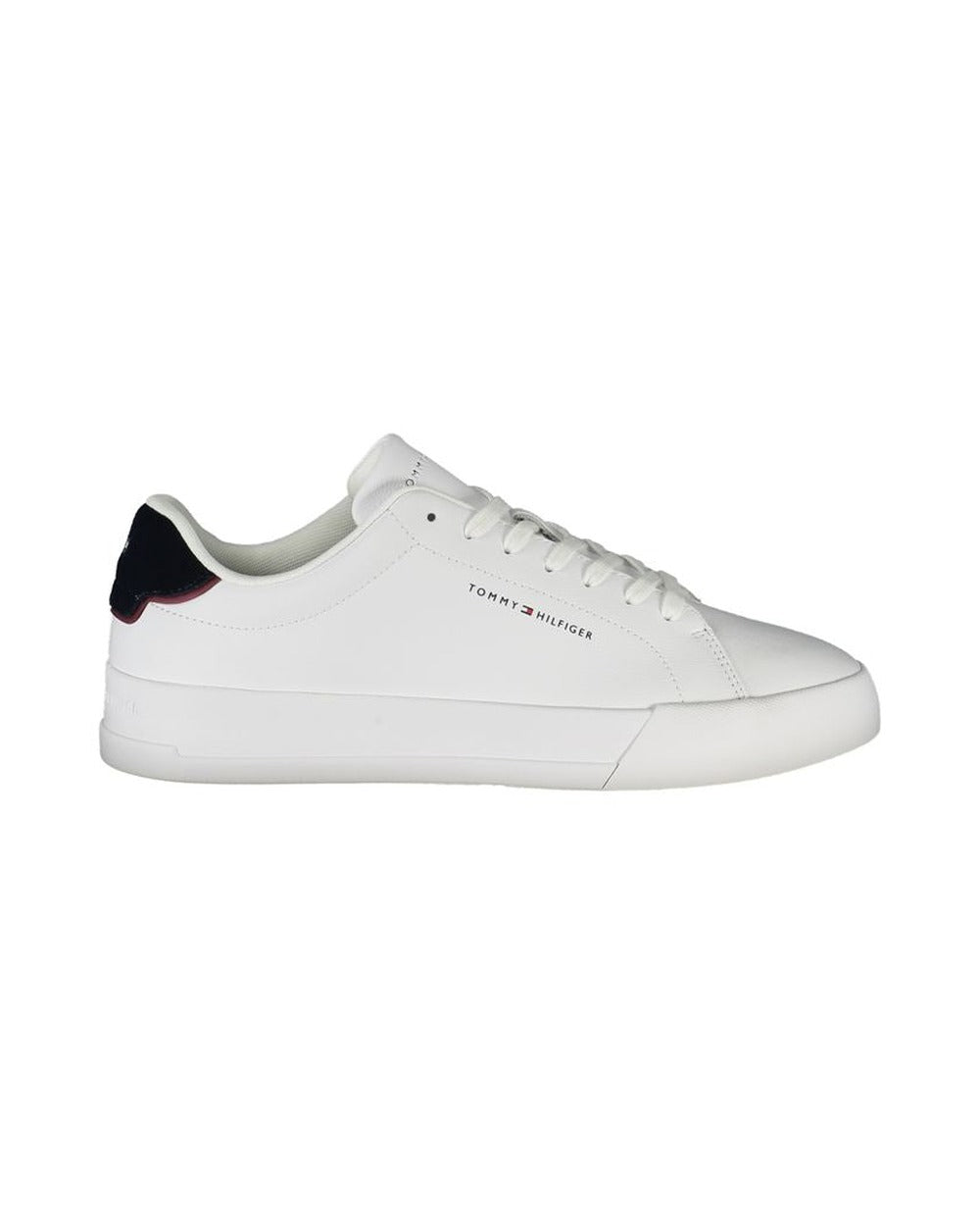 Tommy Hilfiger Bianco Polyurethane Men Sneaker