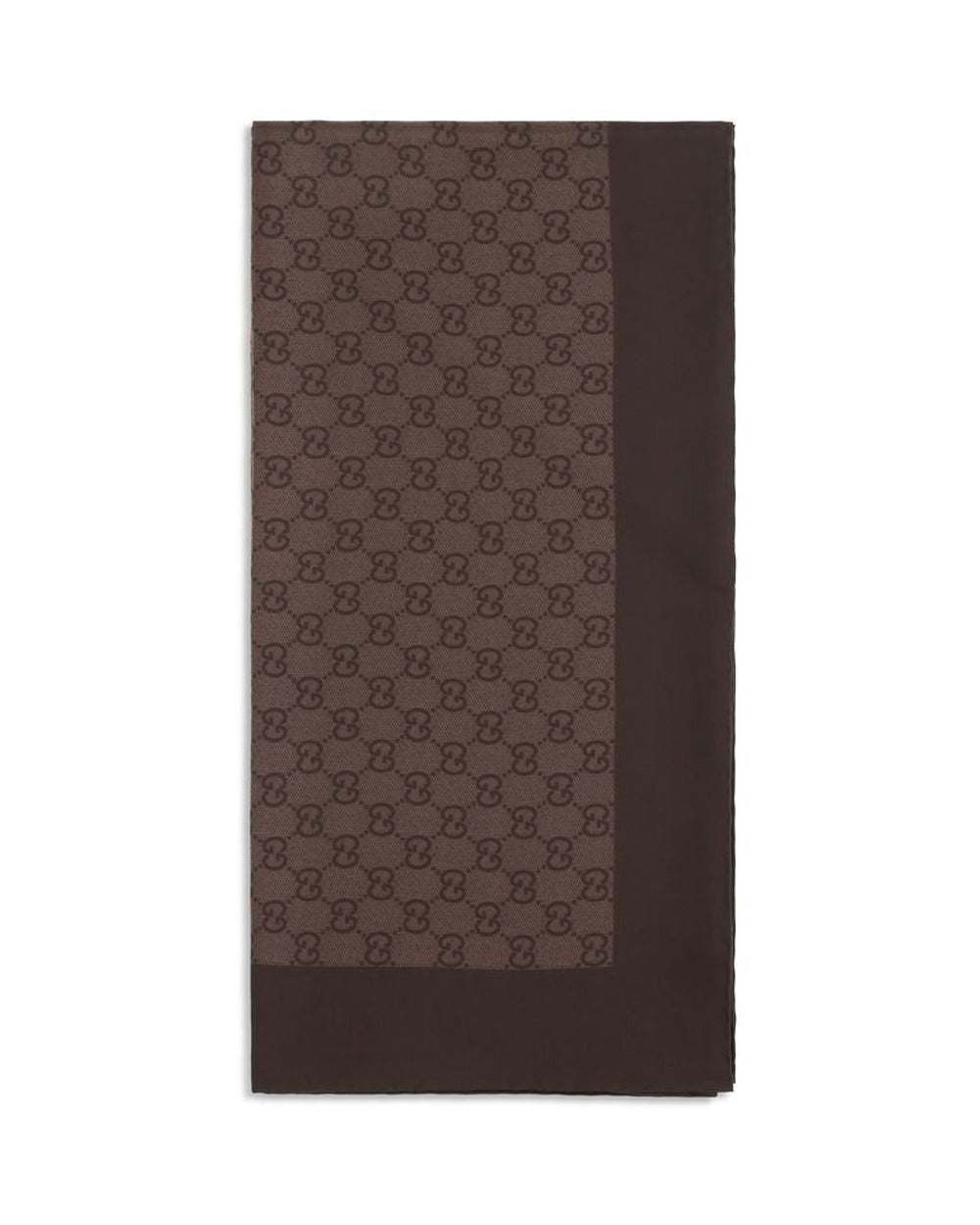 Gucci Brown Silk Foulard