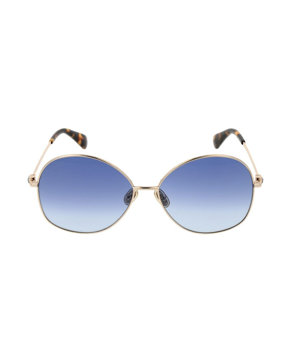 Max Mara Gold Metal Sunglasses