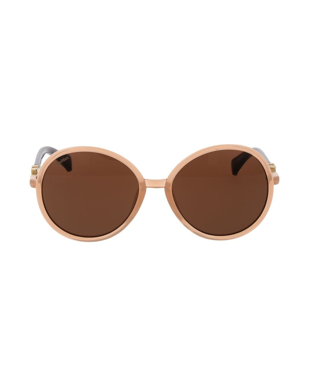Max Mara Beige Plastic Sunglasses