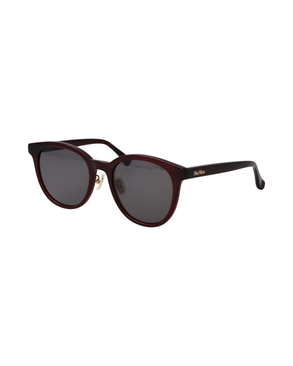 Max Mara Burgundy Acetate Sunglasses