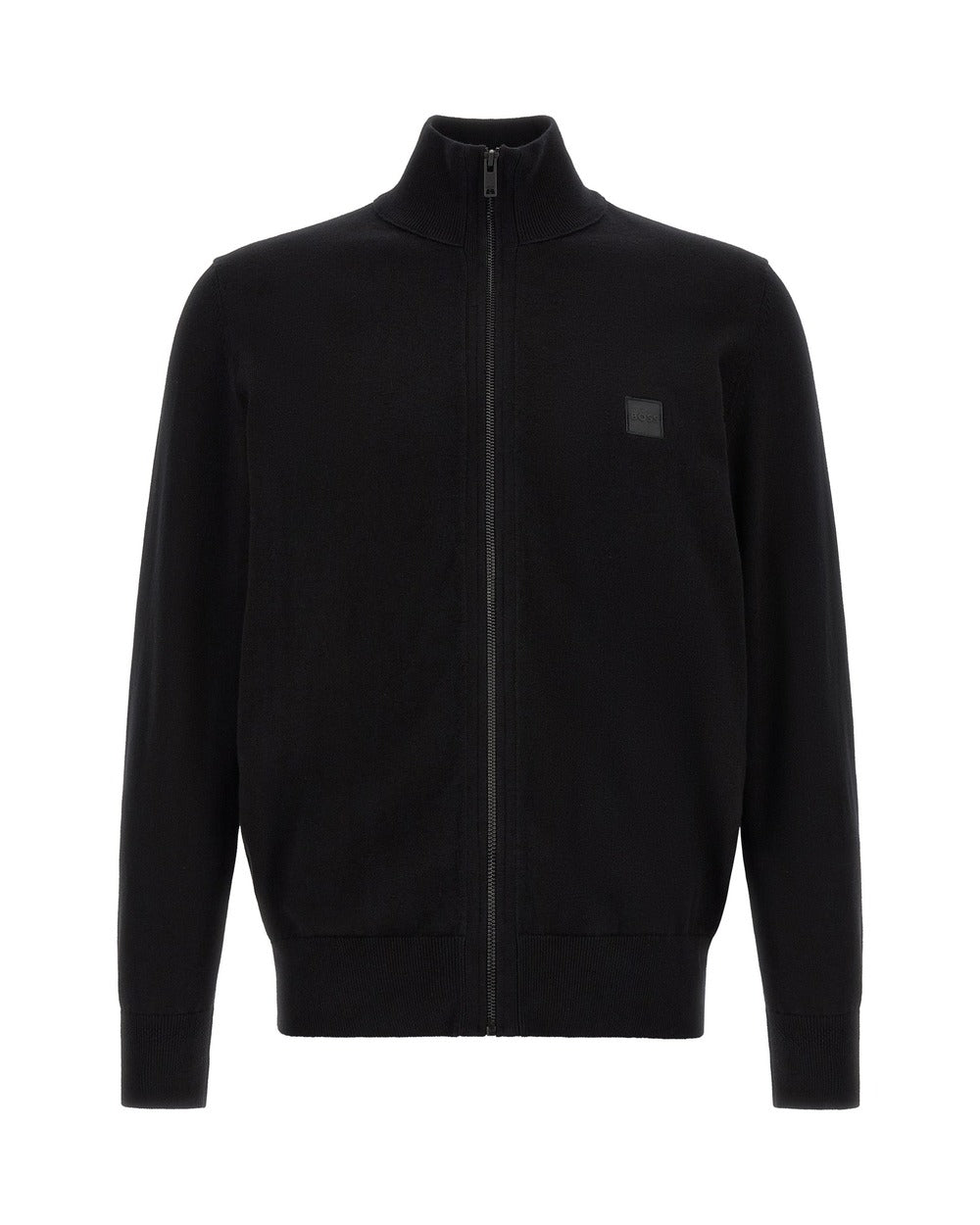 Hugo Boss Black Cotton Cardigan