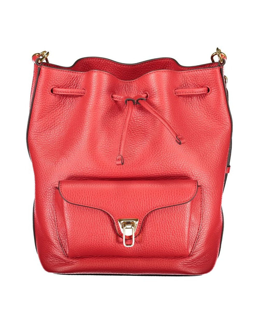 Coccinelle Red Leather Women's Bag