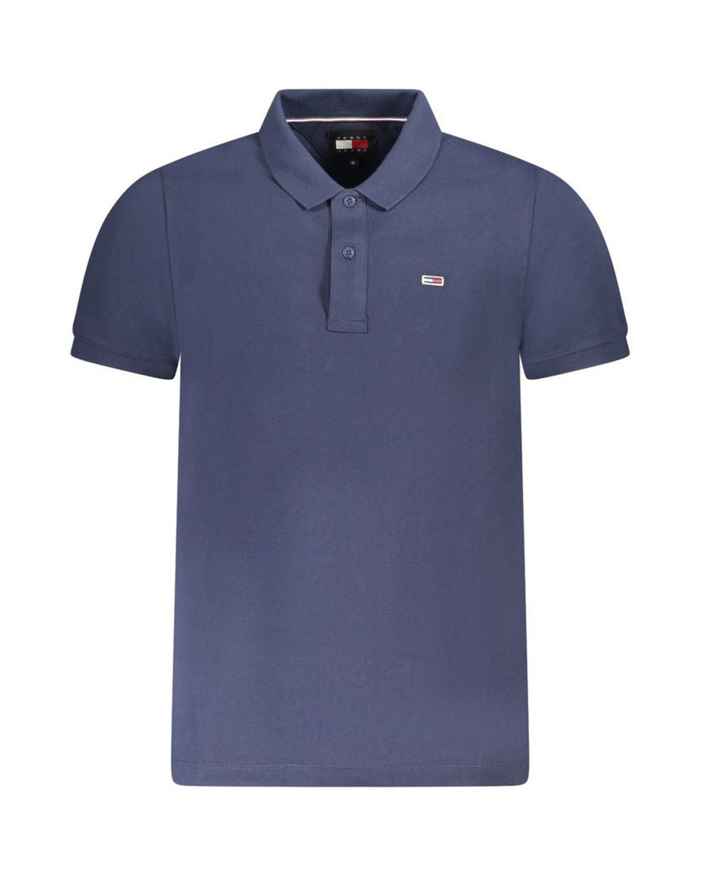 Tommy Hilfiger Blu Cotton Men Polo Shirt