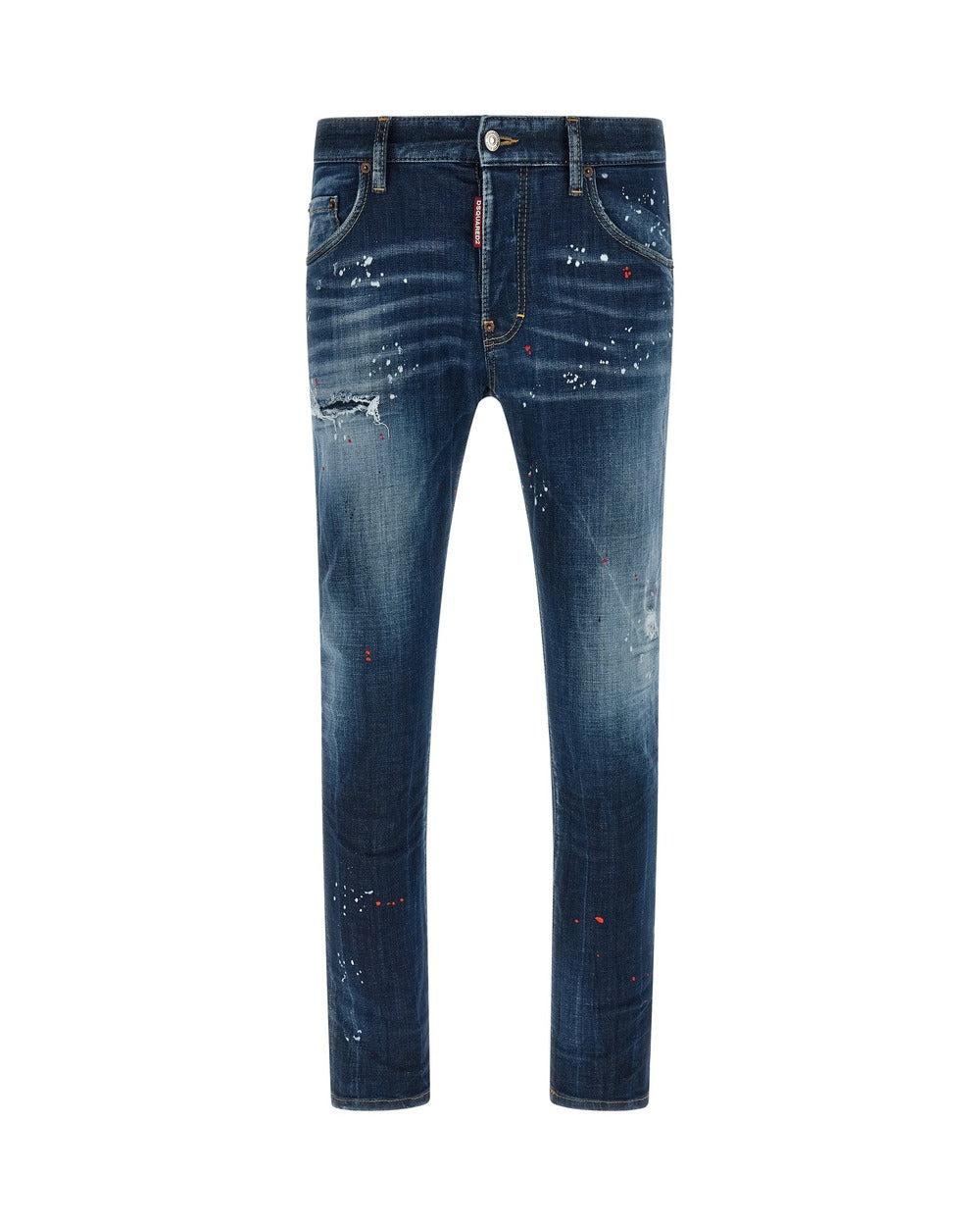 Dsquared² Blue Cotton Jeans Denim