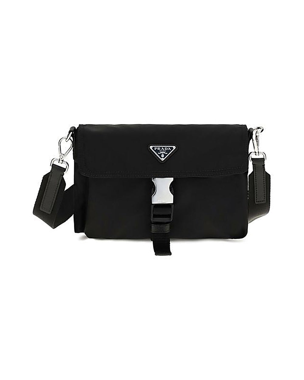 Prada Black Recycled Polyamide Shoulder Bag