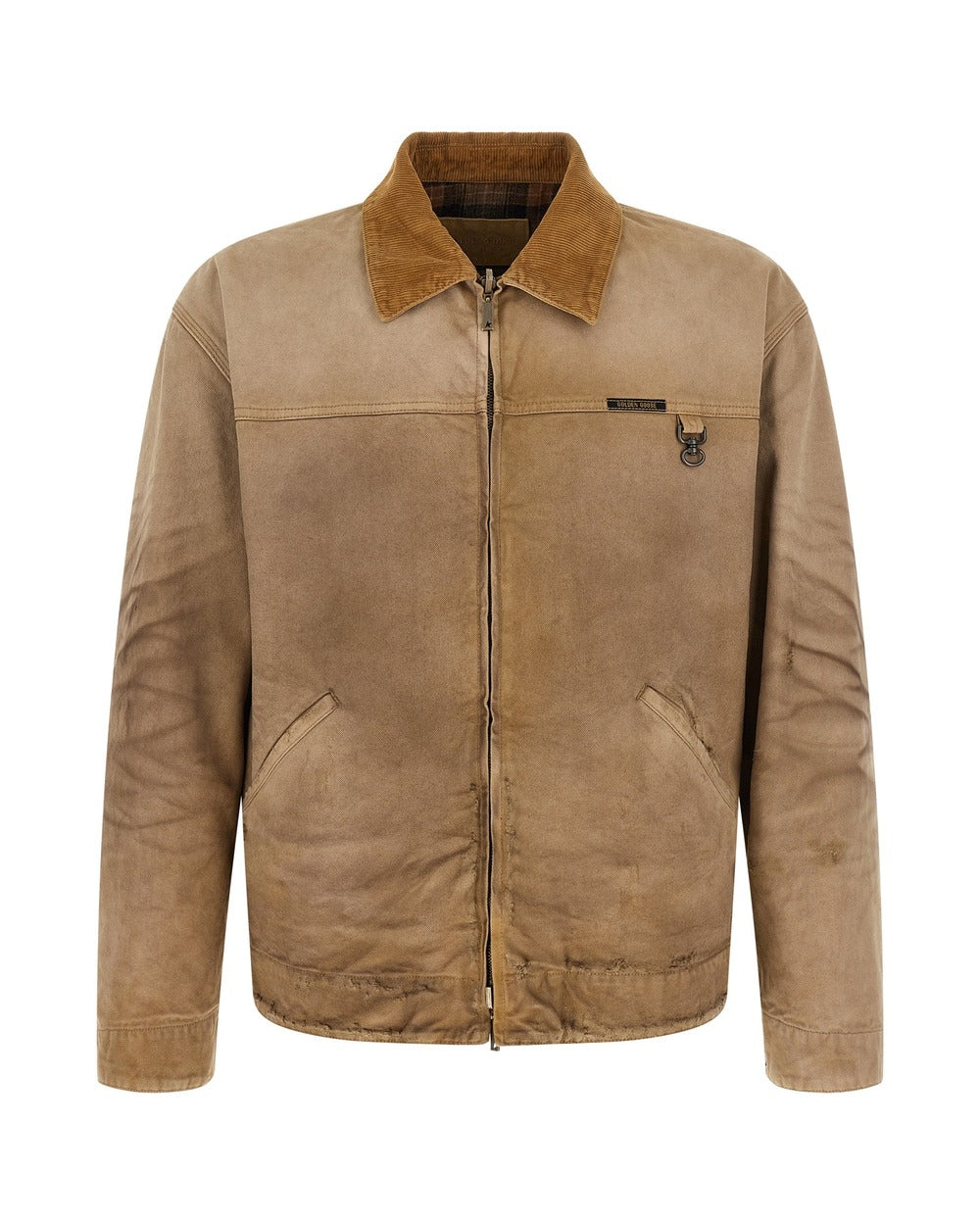 Golden Goose Beige Cotton Shell Jacket