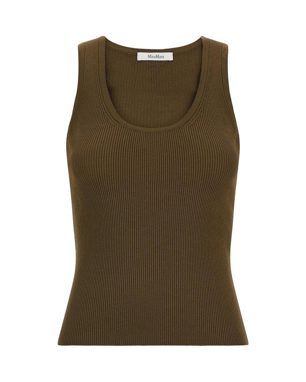 Max Mara Bicolor Viscose Sleeveles T-Shirt