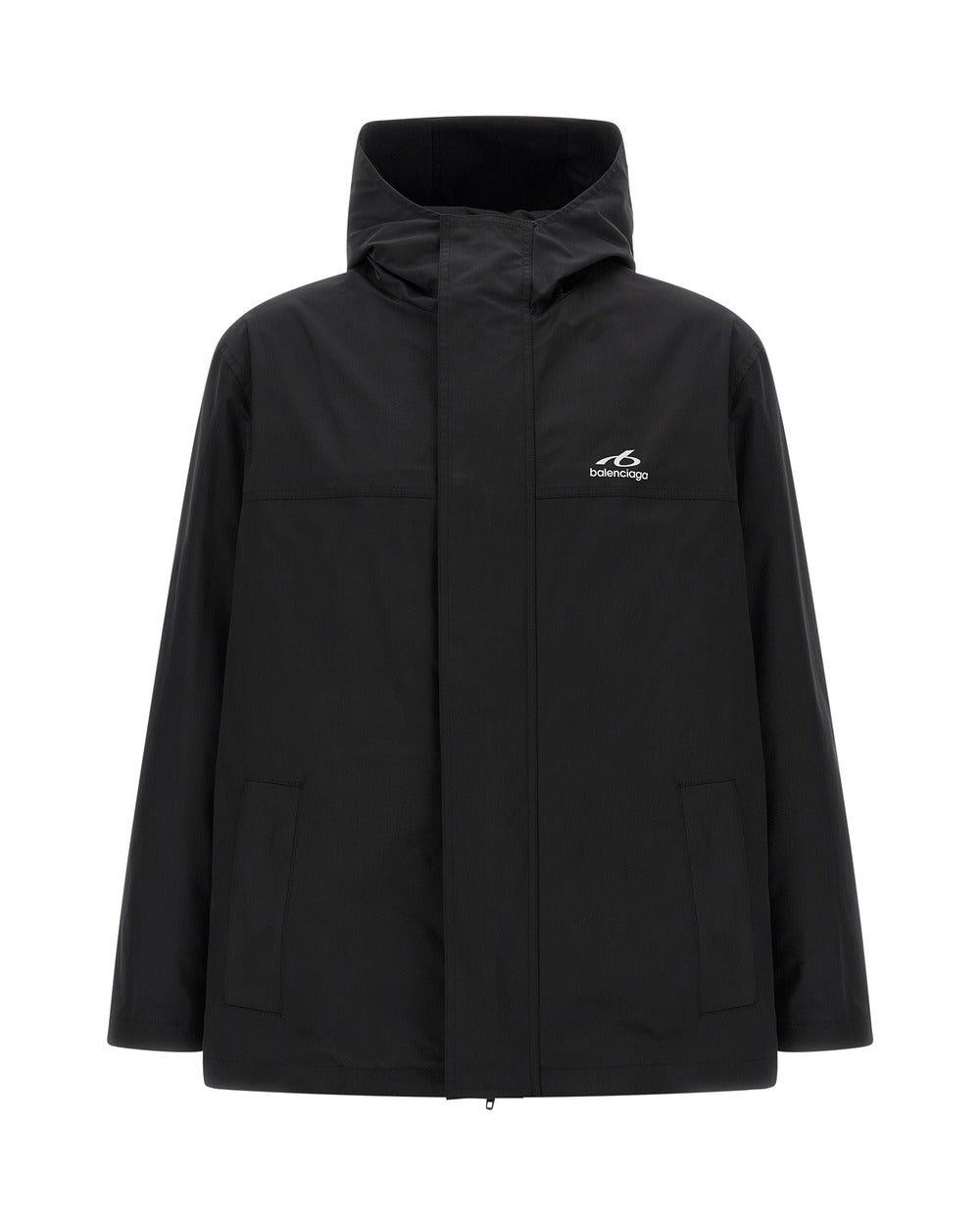 Balenciaga Black Polyester Parka