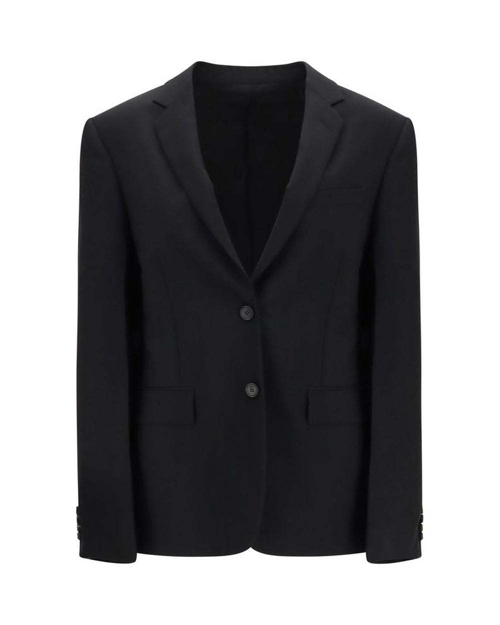 Fendi Black Mohair Blazer