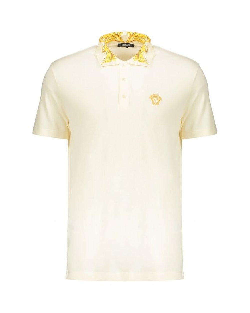 Versace Multicolor Cotton Polo Shirt