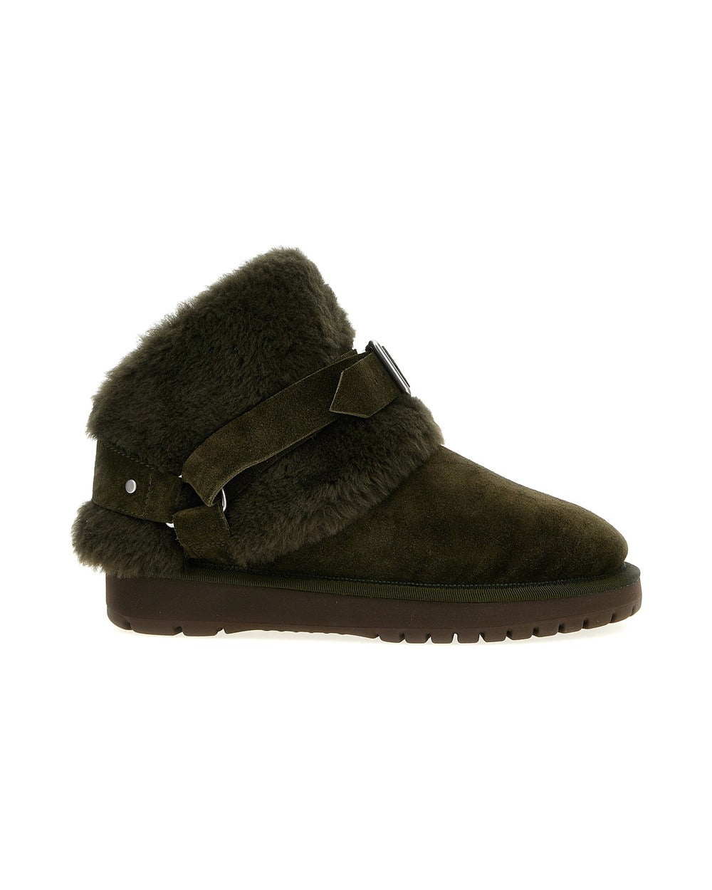 Burberry Bicolor Leather Ankle Boots