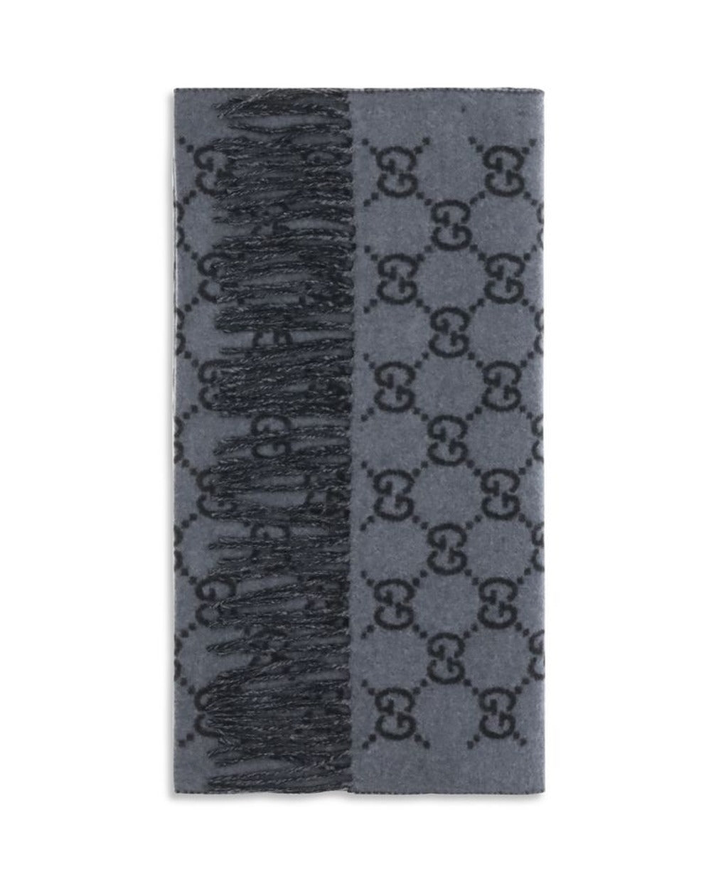 Gucci Blue Cashmere Foulard