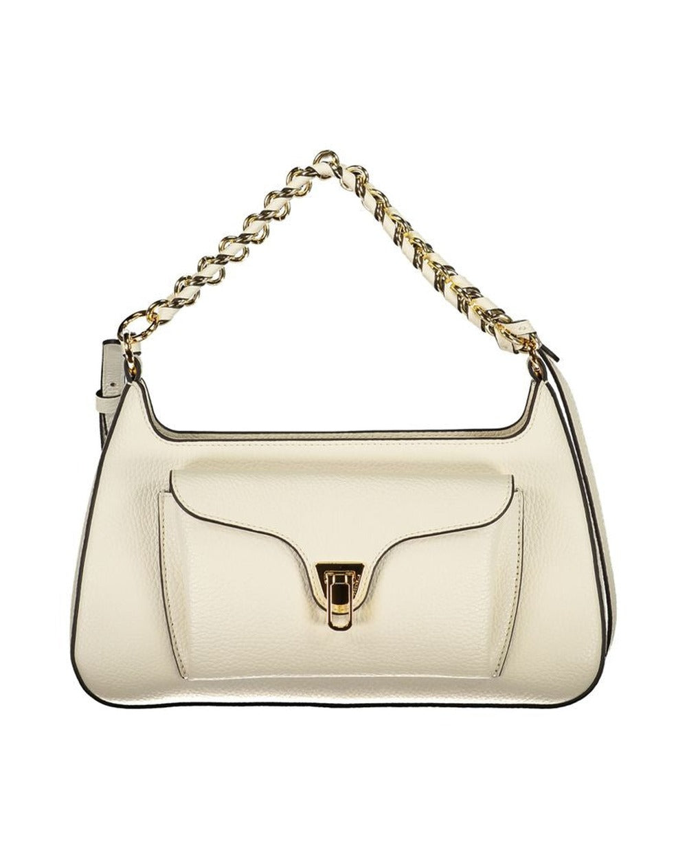 Coccinelle Bianco Leather Women's Bag
