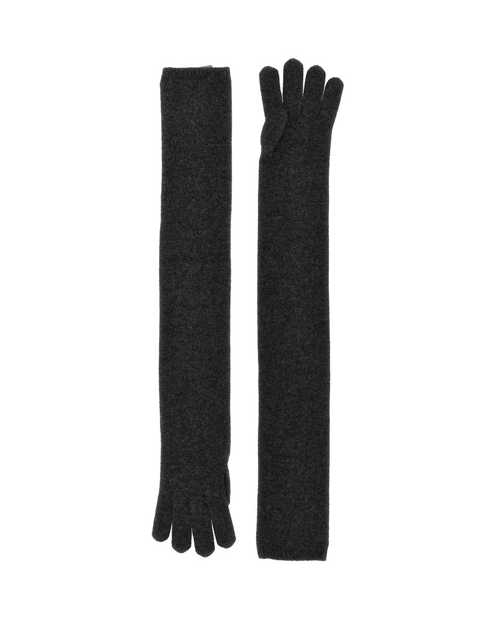 Max Mara Gray Cashmere Gloves