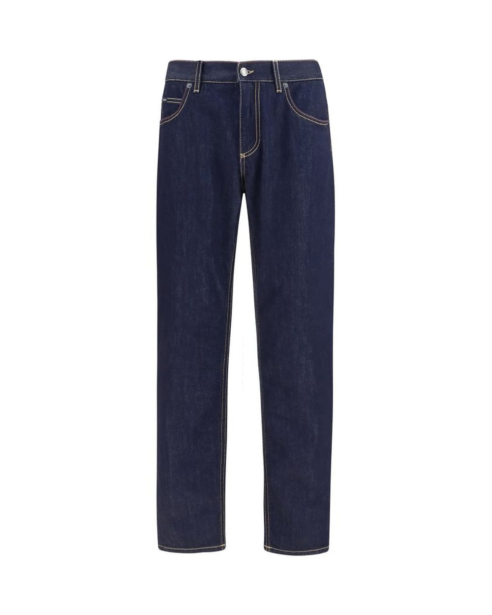 Dolce & Gabbana Blue Cotton Jeans Denim