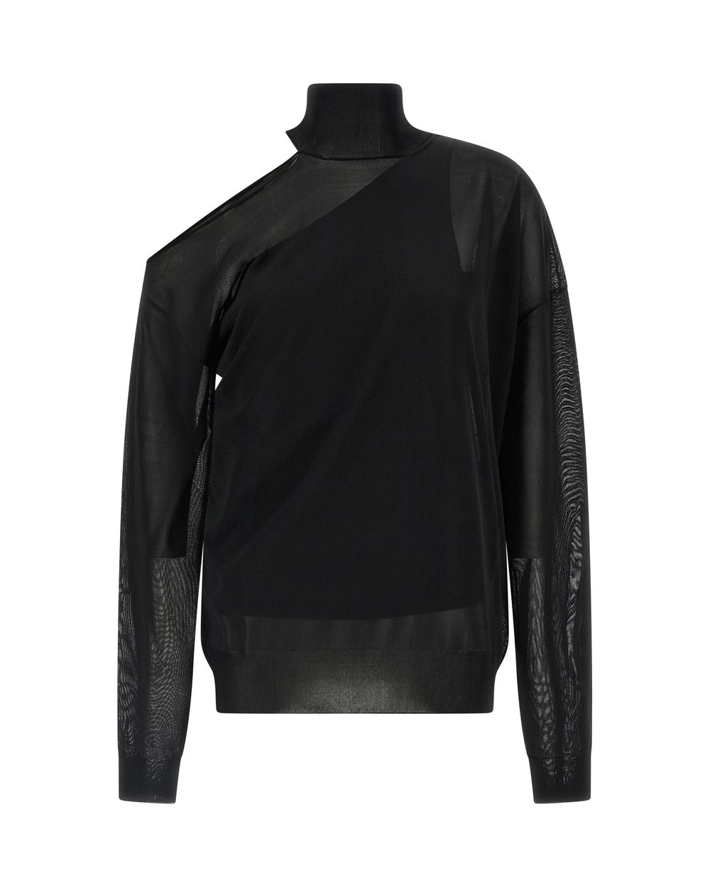 Fendi Black Viscose Cardigan