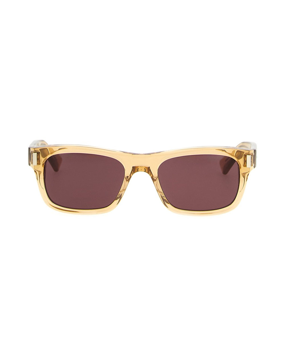 Saint Laurent Beige Acetate Sunglasses