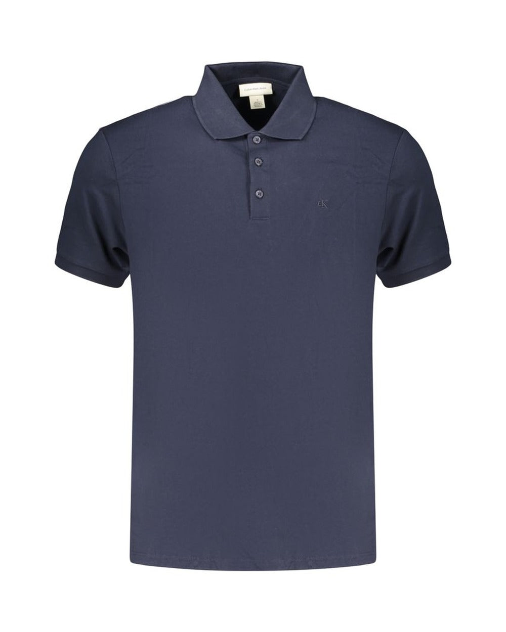 Calvin Klein Blue Cotton Men's Polo Shirt