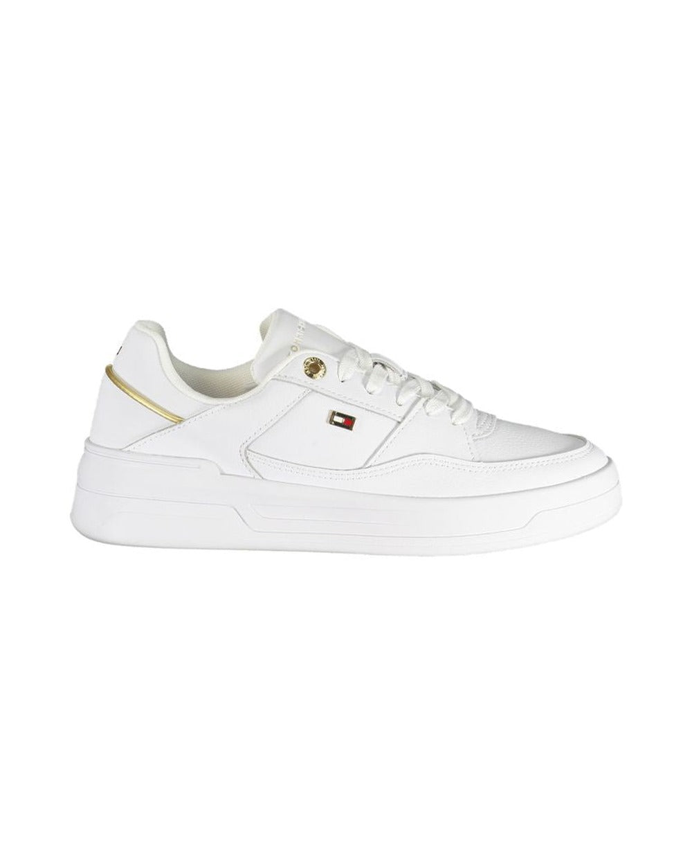 Tommy Hilfiger Bianco Polyurethane Donna Sneaker