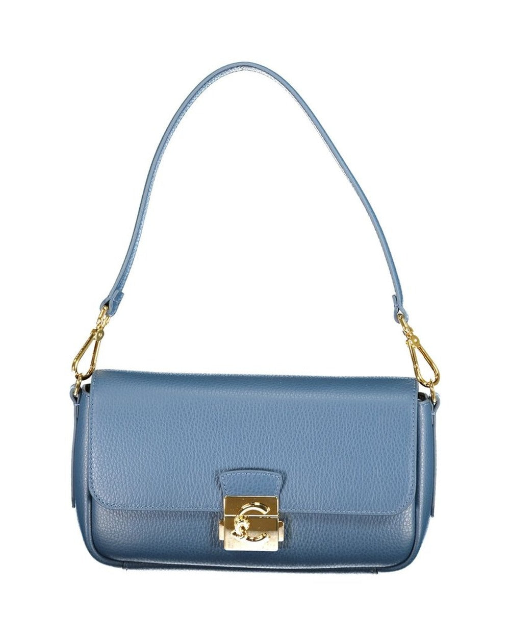 Coccinelle Blue Leather Handbag